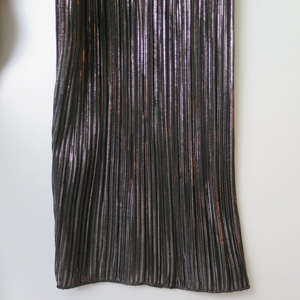 Smash + Tess Tasia Blouse Black Metallic Belted Top Size XL - 2XL - Picture 4 of 9